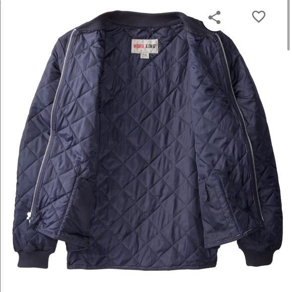 Work King Duck Diamond-Quilted Jacket - Picture 7 of 8